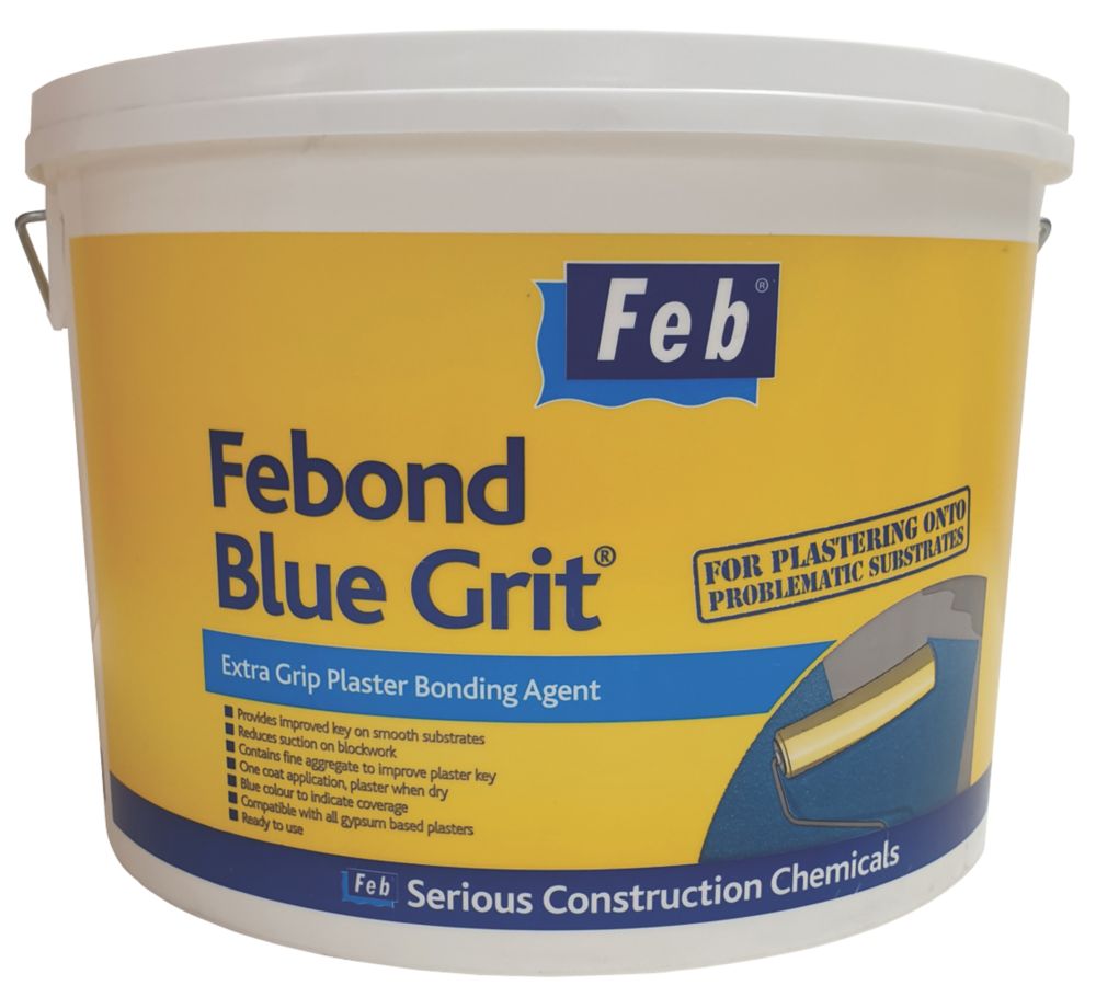 Image of Feb Febond Blue Grit Primer Blue 15.9kg 