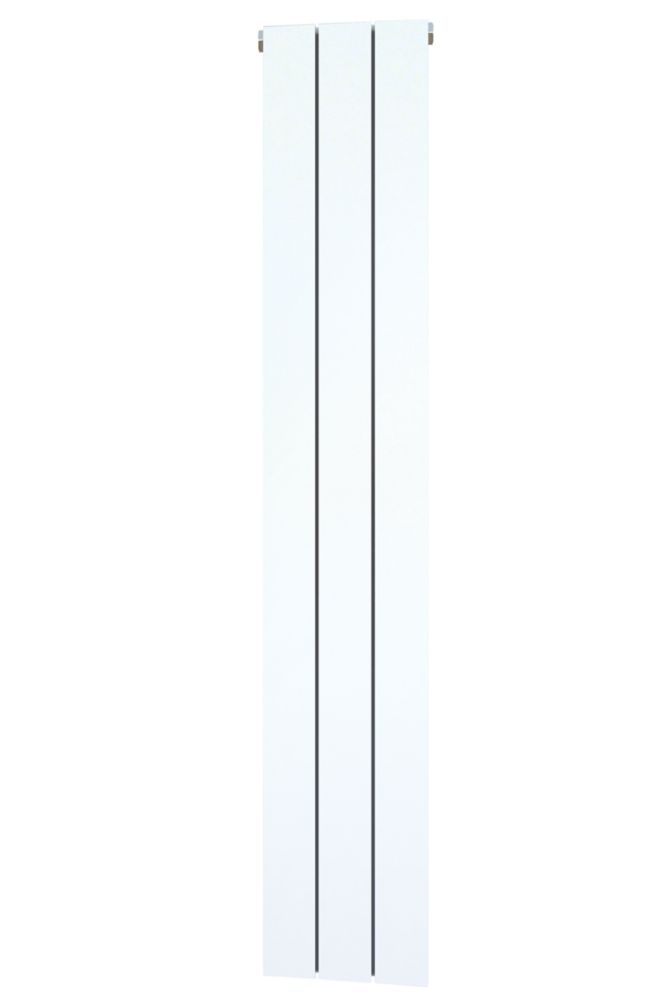 Image of Towelrads Hanworth Plus Aluminium Designer Radiator 1400mm x 240mm White 2474BTU 