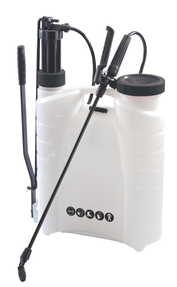Image of BS1 White Backpack Pressure Sprayer 12Ltr 