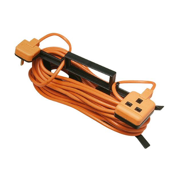 Image of Masterplug 13A 1-Gang Unswitched Extension Lead 15m 