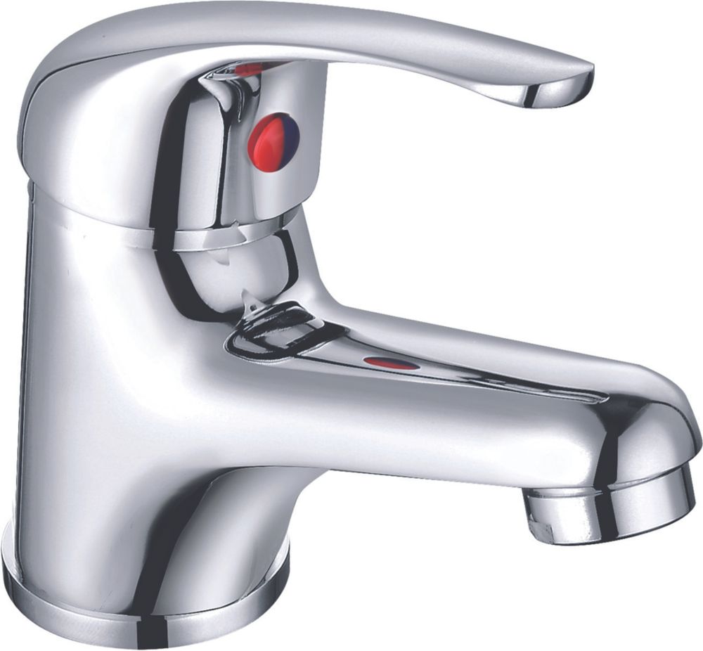 Image of ETAL Loop Mono Basin Mixer Tap Polished Chrome 