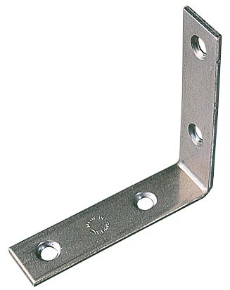 Image of Corner Braces Zinc-Plated 103mm x 103mm x 22mm 10 Pack 