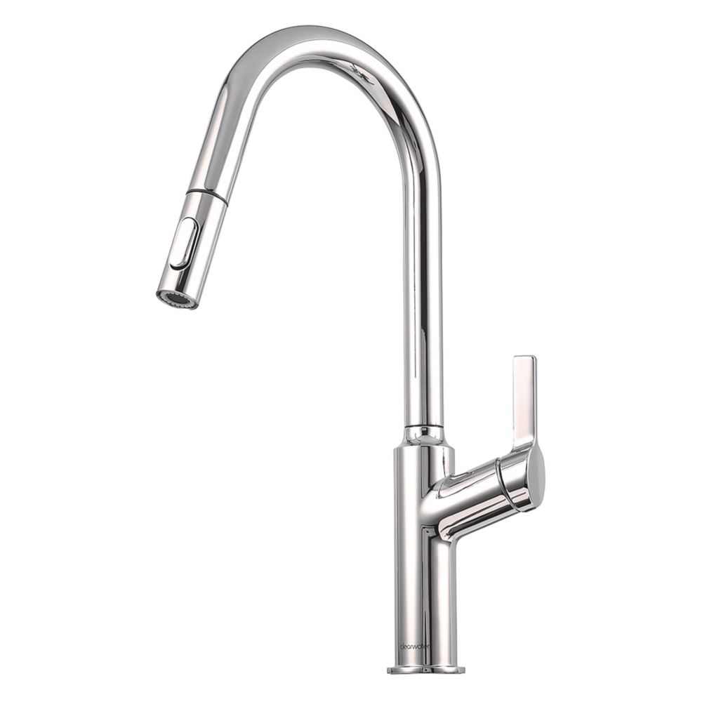 Image of Clearwater Karuma KAR20CP Single Lever Tap with Twin Spray Pull-Out Chrome 