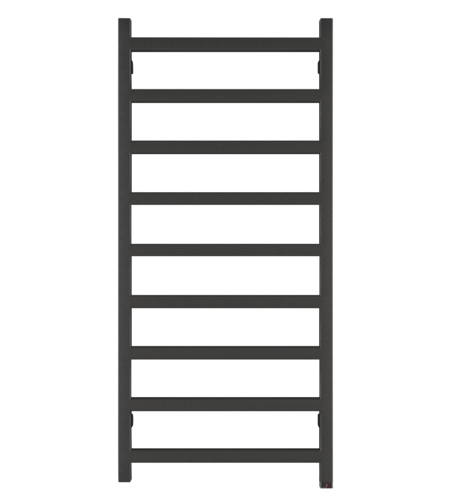 Image of Terma Simple One Electric Towel Rail 1080mm x 500mm Black 1346BTU 