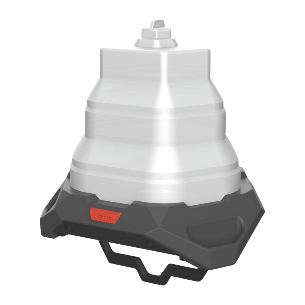 Image of Nebo Galileo Air Rechargeable LED Collapsible Lantern with Power Bank Grey 1000lm 