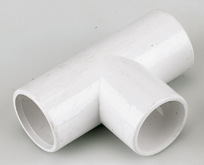 Image of FloPlast Tees White 21.5mm 5 Pack 