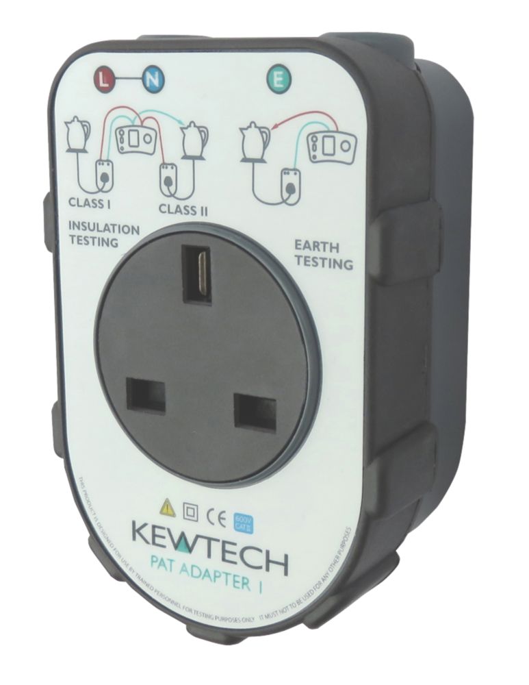 Image of Kewtech Portable Appliance Tester Adaptor Box 