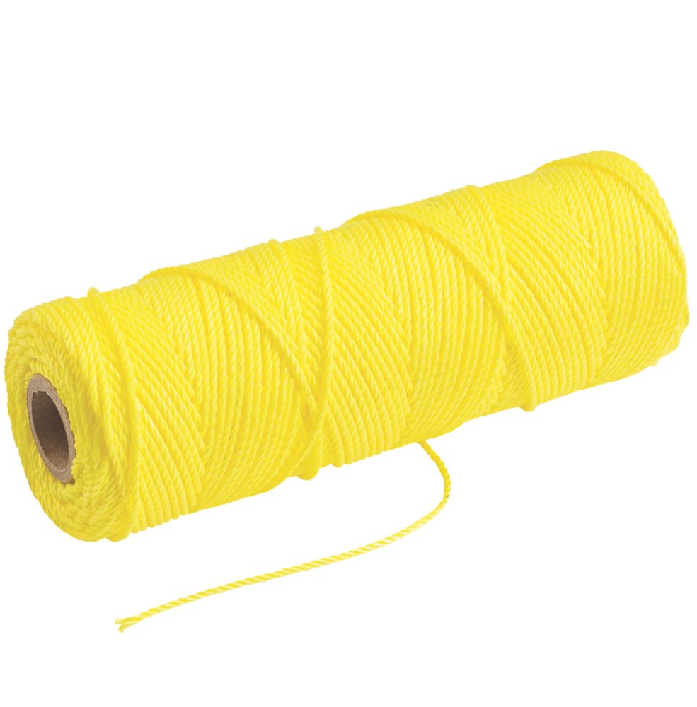 Image of Tayler Tools High Visibility Builders Line Yellow 105m 
