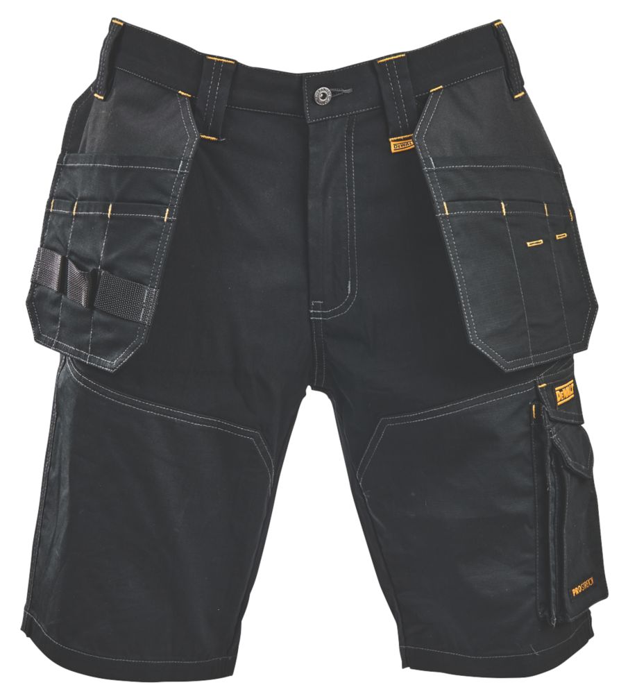 Image of DeWalt Shelby Multi-Pocket Shorts Black 40" W 