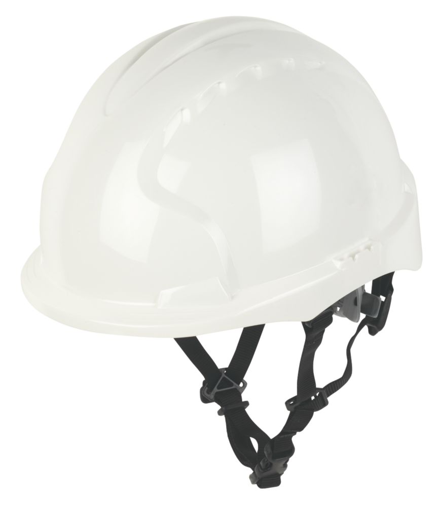 Image of JSP EVO 3 Linesman Safety Helmet White 
