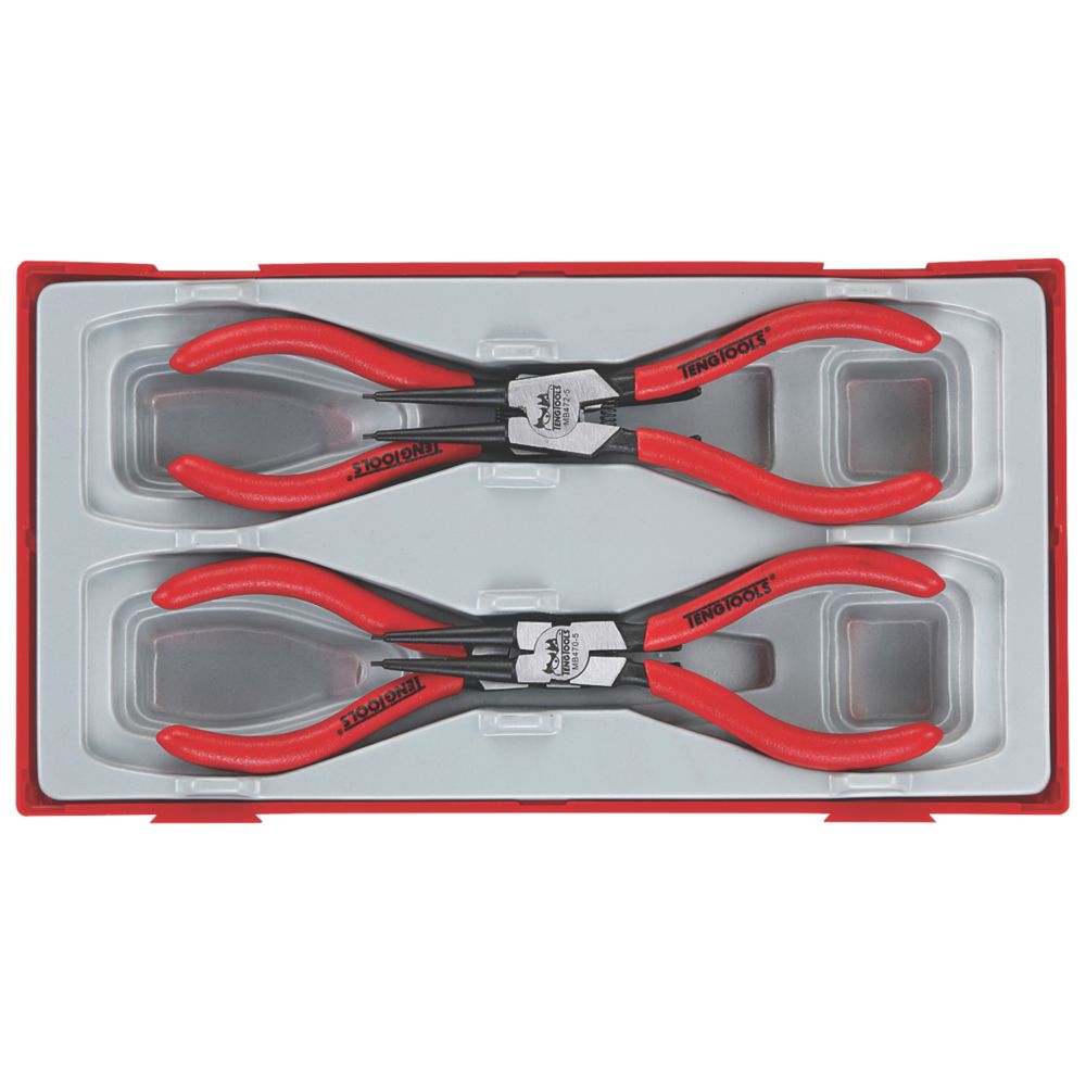 Image of Teng Tools Circlip Pliers Set 4 Pieces 