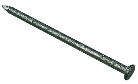 Image of Easyfix Round Wire Nails Galvanised Corrosion-Resistant 4.5mm x 100mm 1kg Pack 