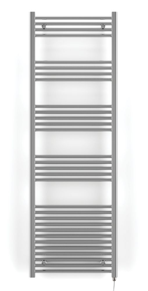 Image of Terma Leo SIM Electric Towel Rail 1800mm x 600mm Chrome 2046BTU 