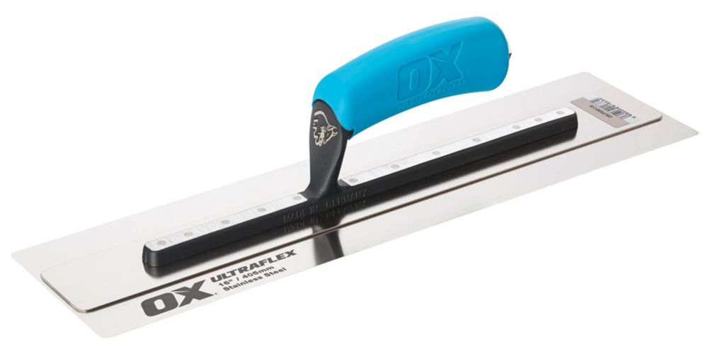 Image of OX Pro Ultra Flex Finishing Trowel 16" x 4 1/4" 