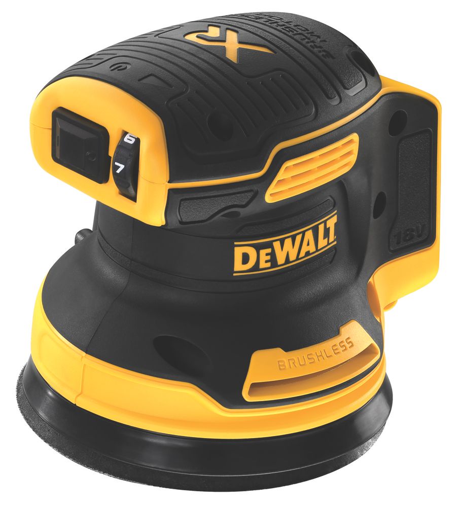 Image of DeWalt DCW210N-XJ 125mm 18V Li-Ion XR Brushless Cordless Random Orbital Sander - Bare 