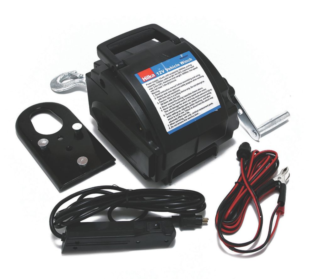 Image of Hilka Pro-Craft 88992007 770kg Vehicle Winch 12V 