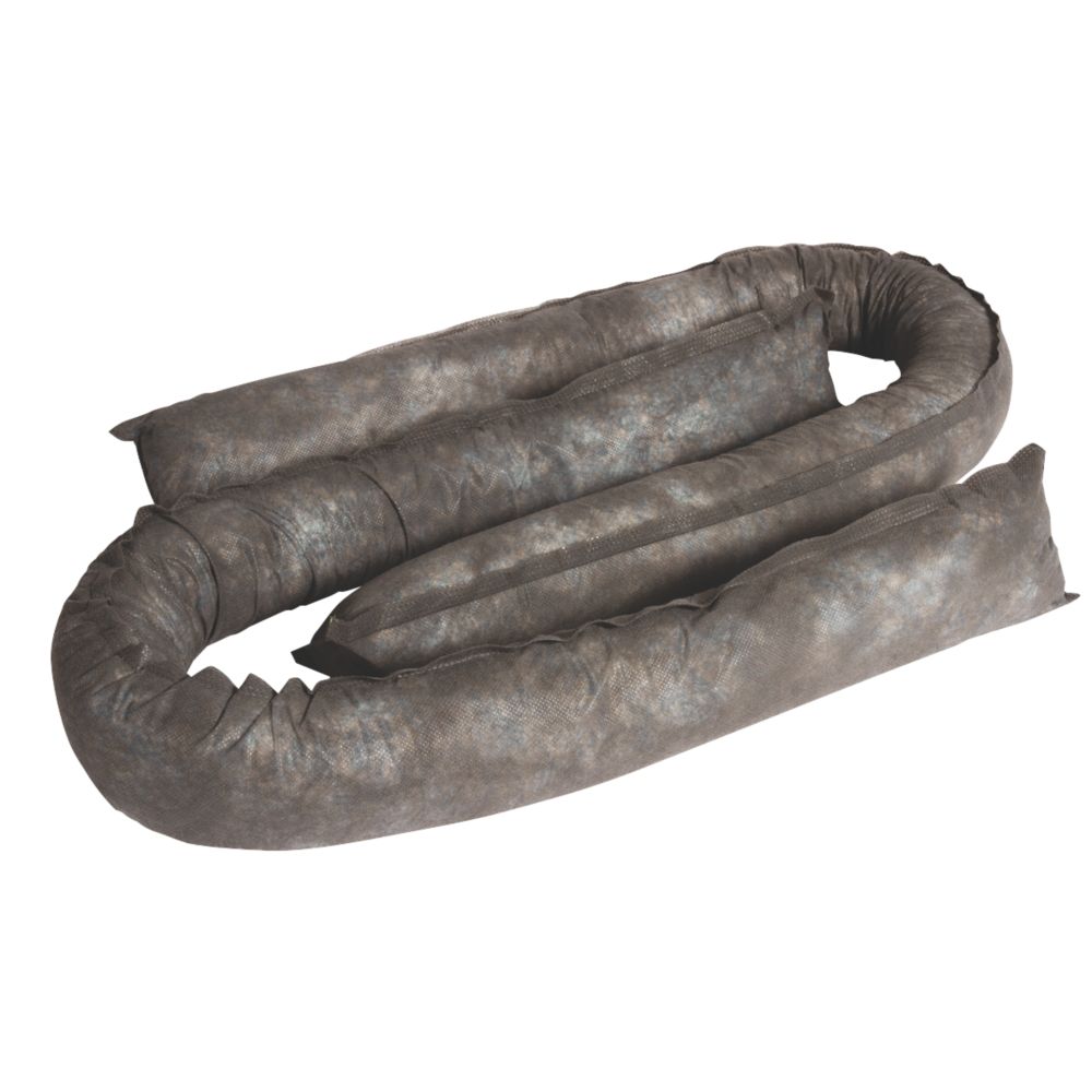 Image of Lubetech 77-2000X10 Maintenance Absorbent Sock 1.2m 10 Pack 