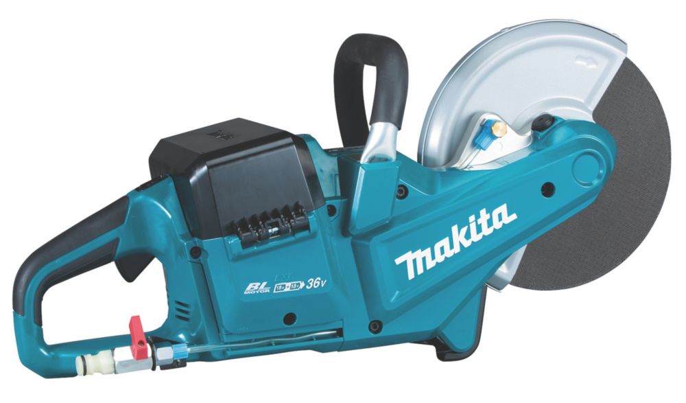 Image of Makita DCE090T2X1 36V 2 x 5.0Ah Li-Ion LXT Brushless Cordless 230mm Disc Cutter 