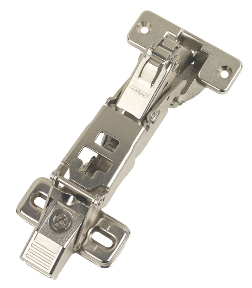 Image of Blum Steel 155Â° Sprung Concealed Hinges 140mm 2 Pack 