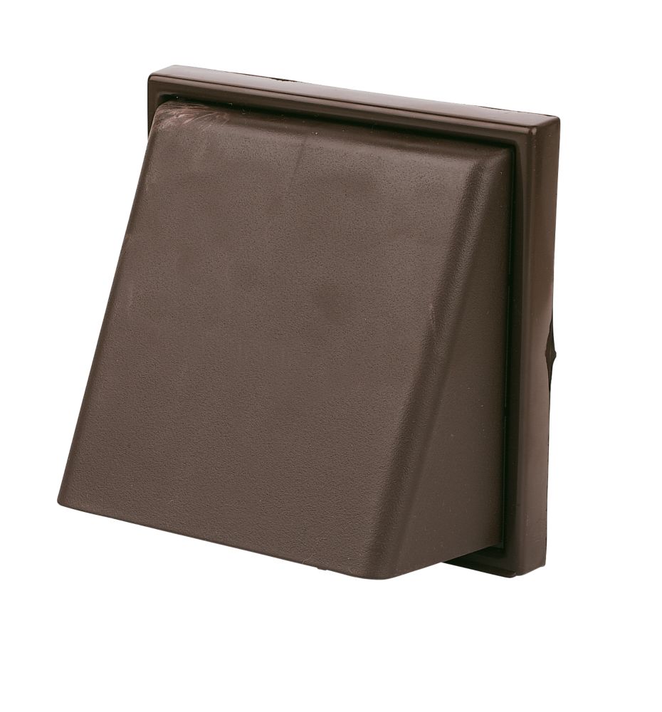 Image of Manrose Cowl Vent Brown 100mm x 100mm 