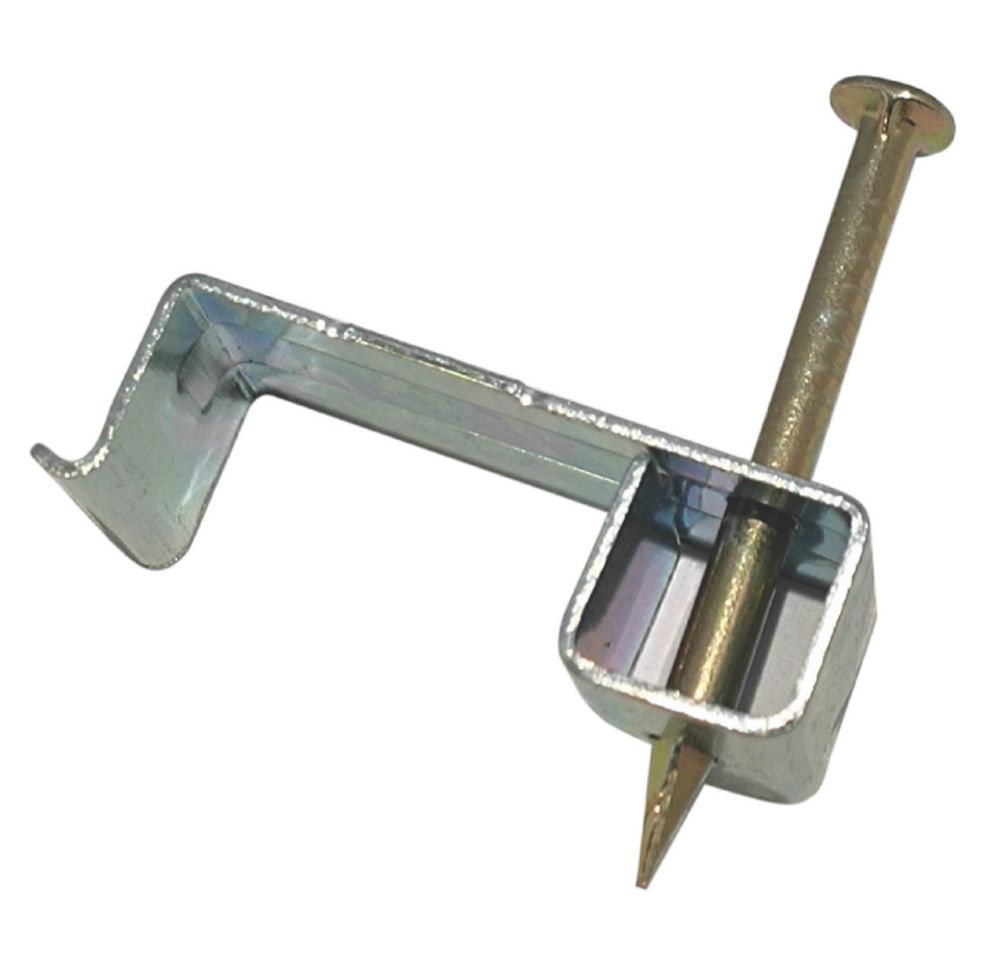 Image of LAP Fire Rated Cable Clips 1-2.5mmÂ² Silver 100 Pack 