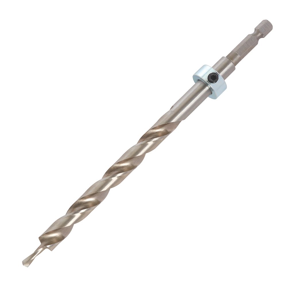 Image of Trend PH/DRILL/95QS Hex Shank Short - Pocket Hole Drill 9.5mm x 160mm 