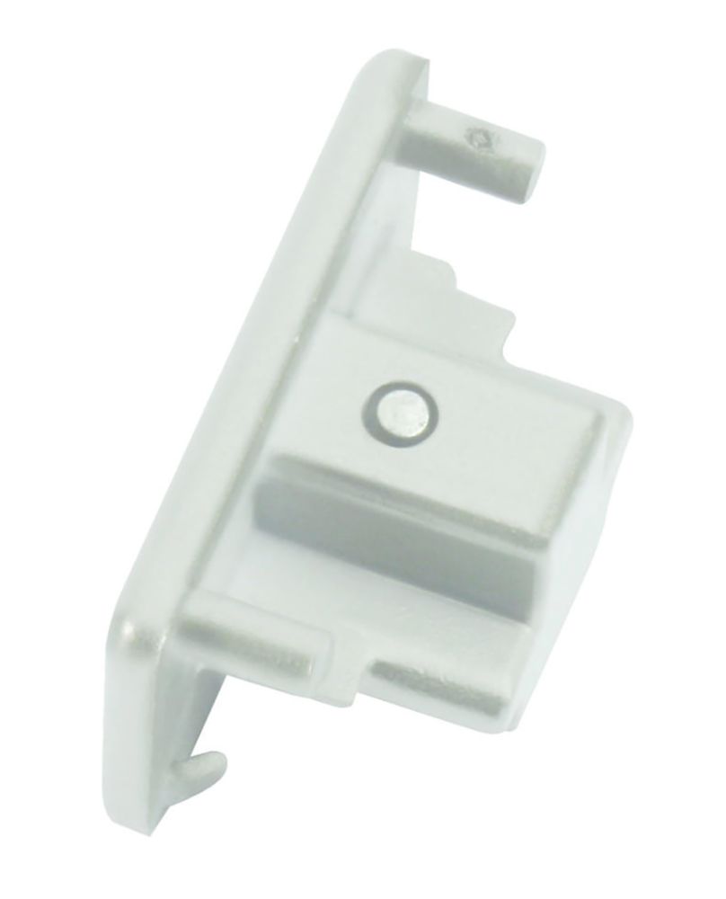 Image of Knightsbridge 1-Circuit End Cap for Knightsbridge Track Lighting System White 