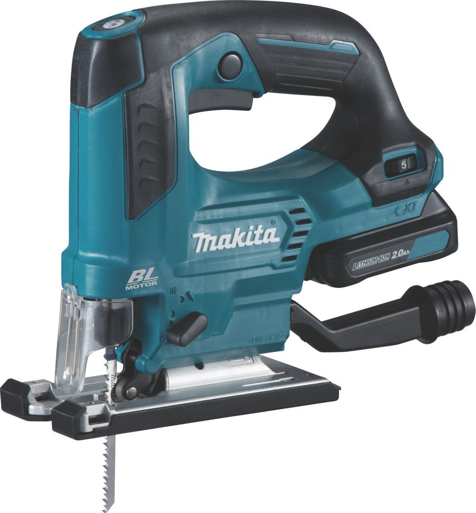 Image of Makita JV103DSAJ 10.8V 2 x 2.0Ah Li-Ion CXT Brushless Cordless Jigsaw 