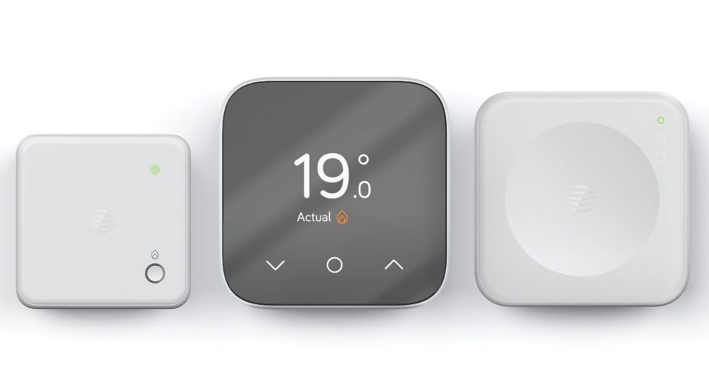 Image of Hive Mini Wireless Heating Smart Thermostat White/Grey 