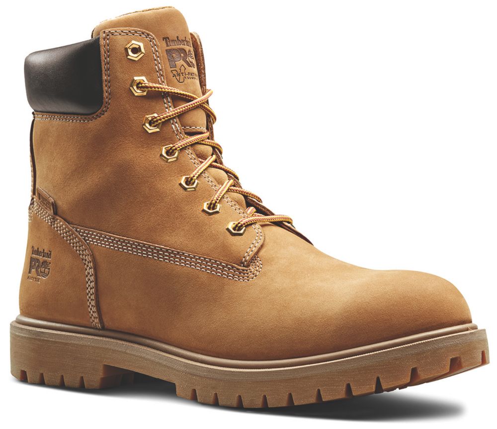 Image of Timberland Pro Icon Safety Boots Wheat Size 9 