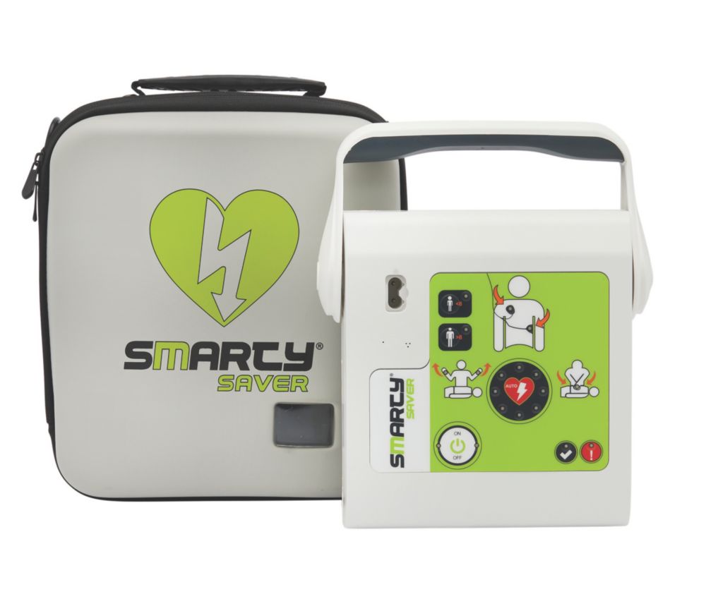 Image of Wallace Cameron Semi-Automatic Smarty Saver Semi-Automatic Defibrillator Set 125 Shocks 