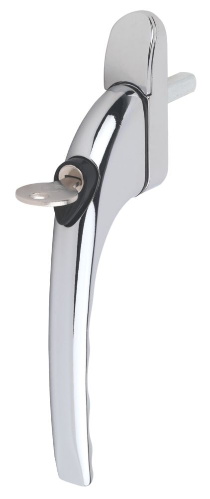 Image of Mila LH/RH ProLinea Espagnolette uPVC Window Handle Polished Chrome 