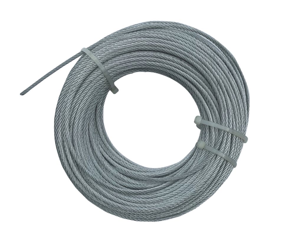 Image of Greenbrook Catenary Wire Silver 3mm x 50m 