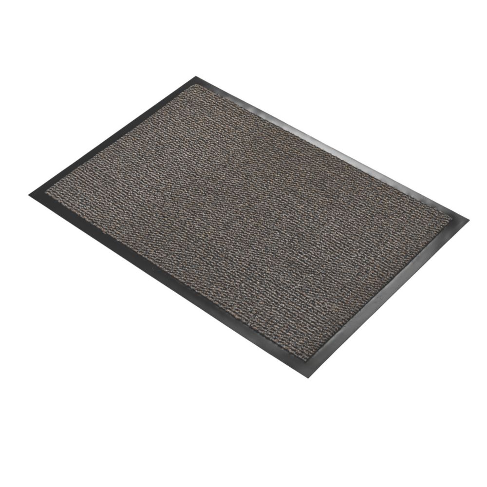 Image of COBA Europe Entrance Mat Black / Brown 0.9m x 0.6m x 7mm 