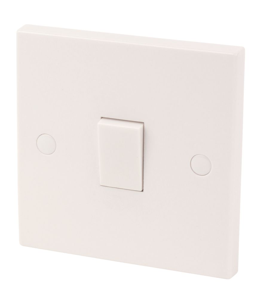 Image of 10AX 1-Gang Intermediate Switch White 