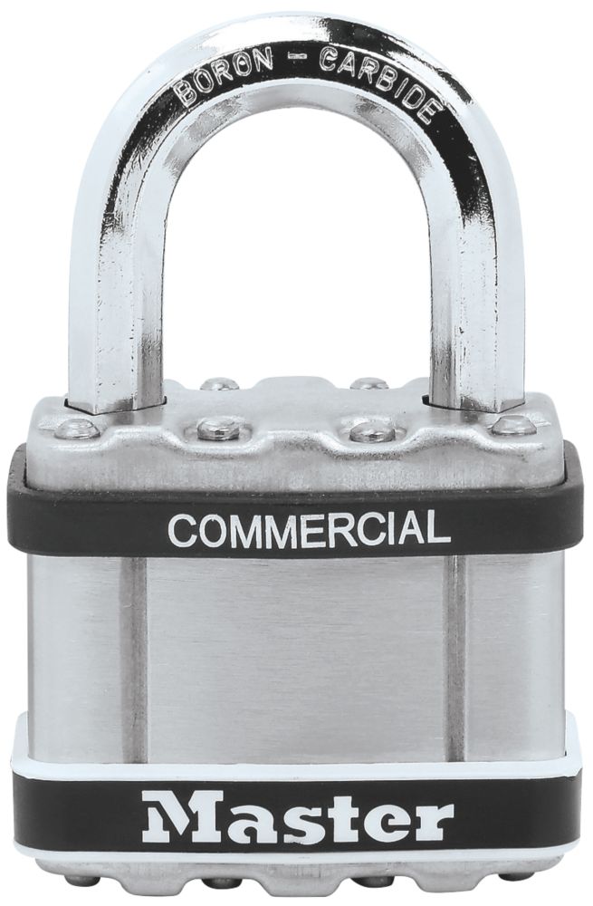 Image of Master Lock Excell Laminated Steel Master Keyed Weatherproof Padlock 51mm 