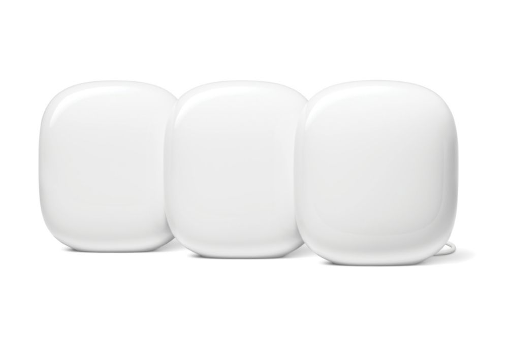 Image of Google Nest Tri-Band Wi-Fi Router White 3 Pack 