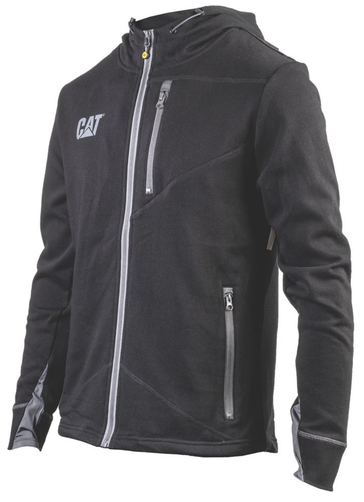 Image of CAT H2O Sweatshirt Black Small 36-38" Chest 