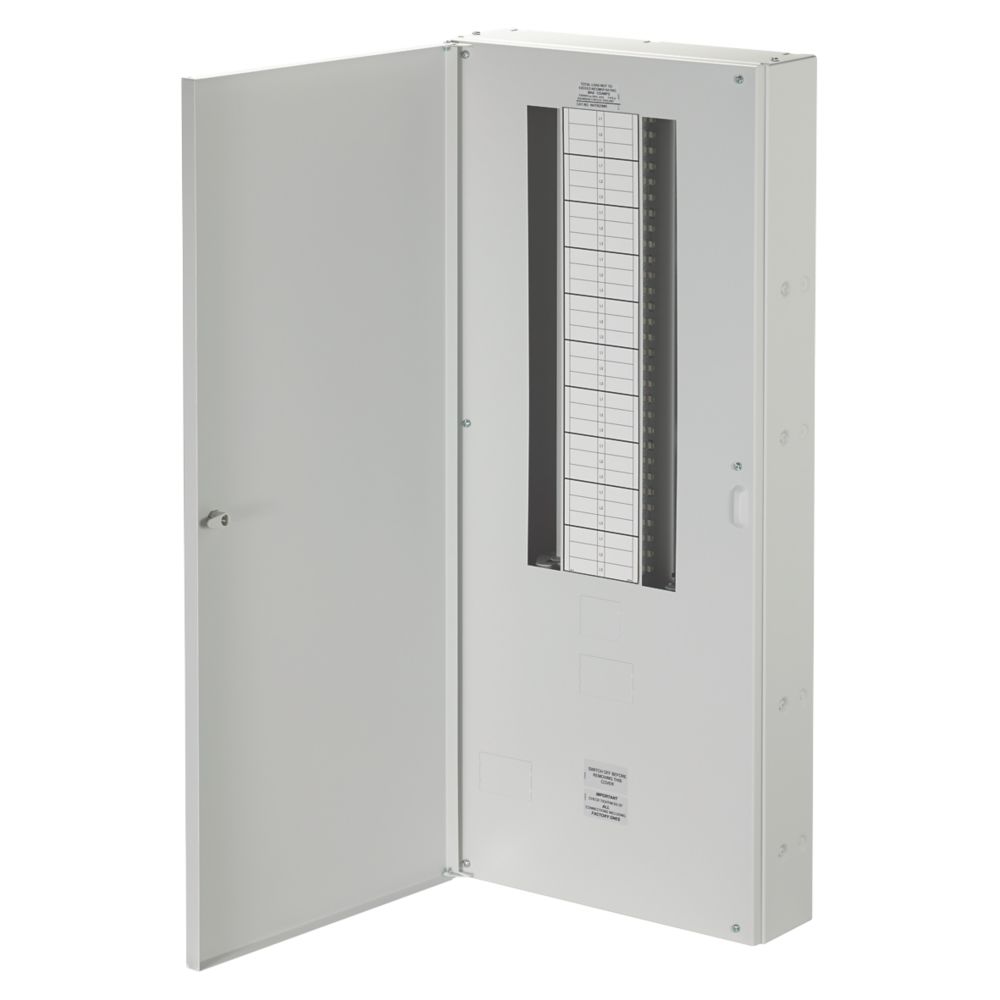 Image of Wylex NH 20-Way Meter Ready 3-Phase Type B Distribution Board 