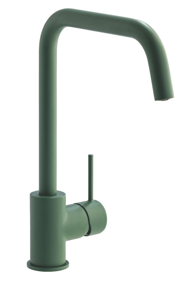 Image of Streame by Abode Vigour Quad Single Lever Mixer Forest Green 