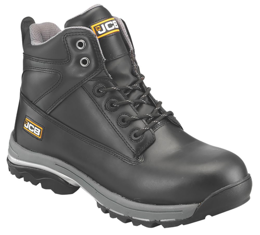 Image of JCB Workmax Safety Boots Black Size 7 