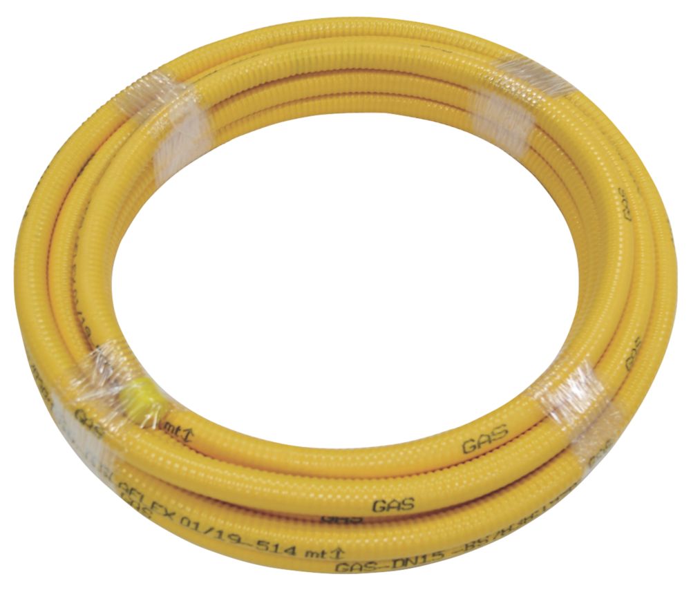 Image of Teslaflex CSST Gas Pipe 16mm x 10m DN15 