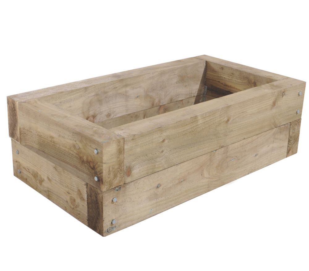 Image of Forest Sleeper Raised Bed 1300mm x 700mm x 400mm 