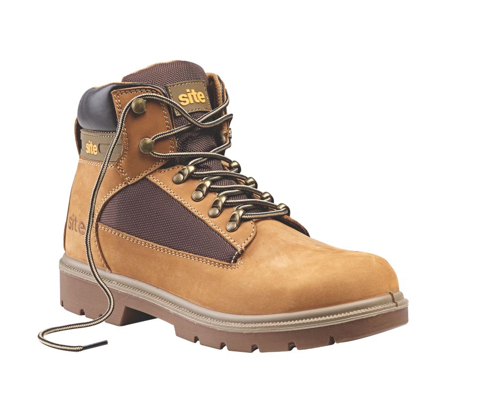 Image of Site Quartz Safety Boots Honey Size 10 