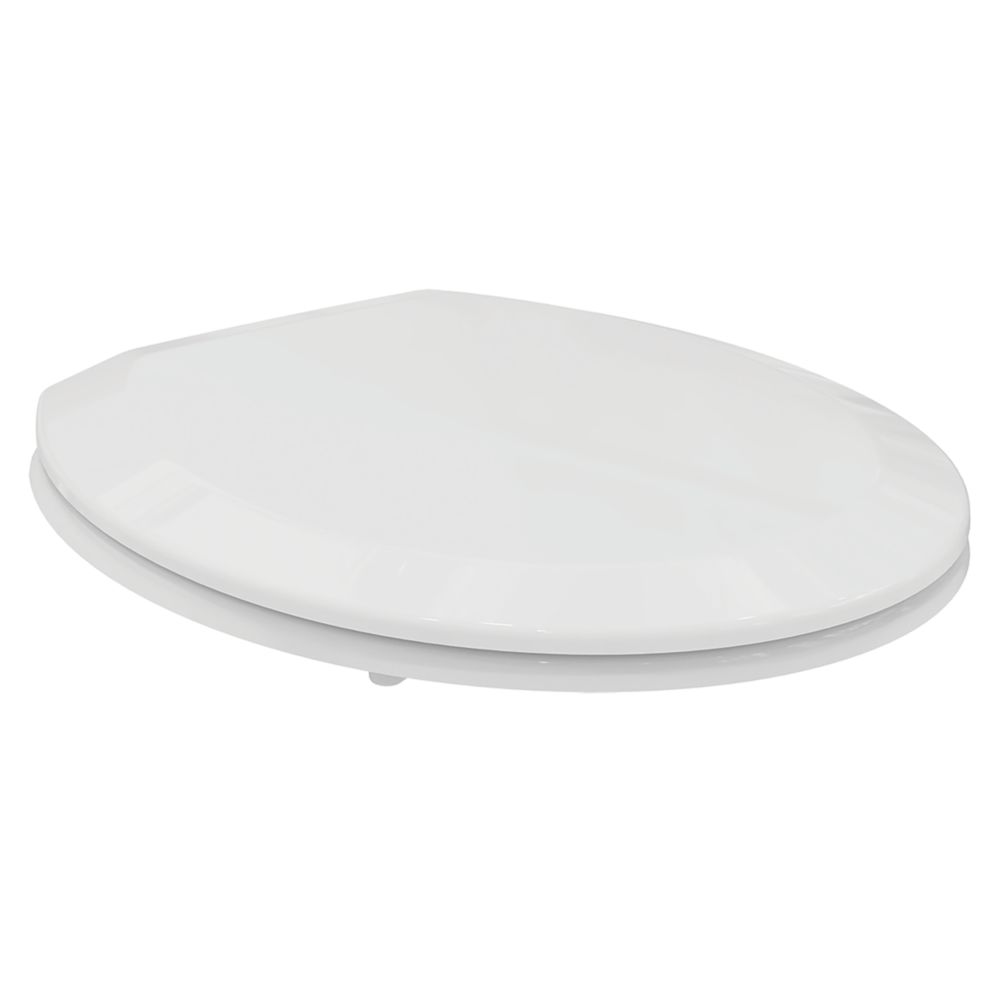 Image of Armitage Shanks Orion 3 Standard Closing Toilet Seat & Cover Duraplast White 