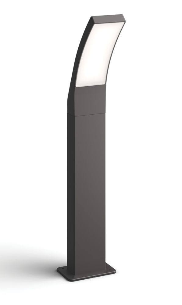 Image of Philips Splay 600mm Outdoor LED Pedestal Light Anthracite 12W 1200lm 