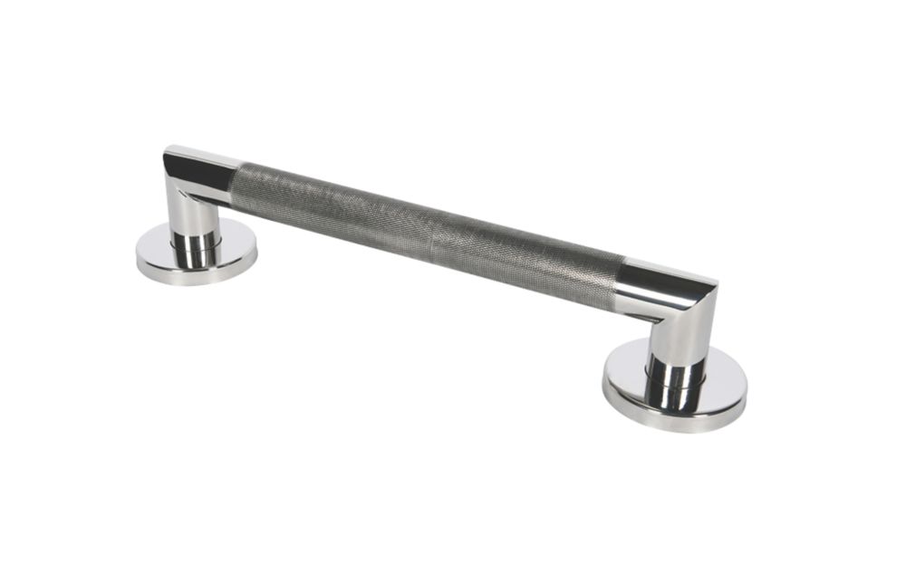 Image of Rothley Angled Household Grab Rail Stainless Steel 305mm 