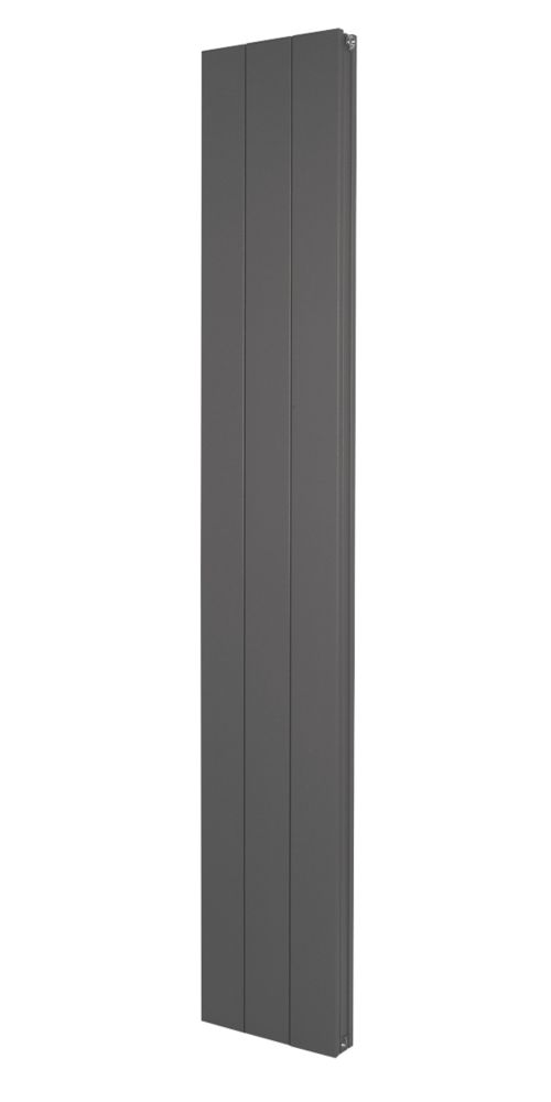 Image of Towelrads Ascot Energy Efficient Aluminium Designer Radiator 1800m x 305mm Anthracite 2617BTU 
