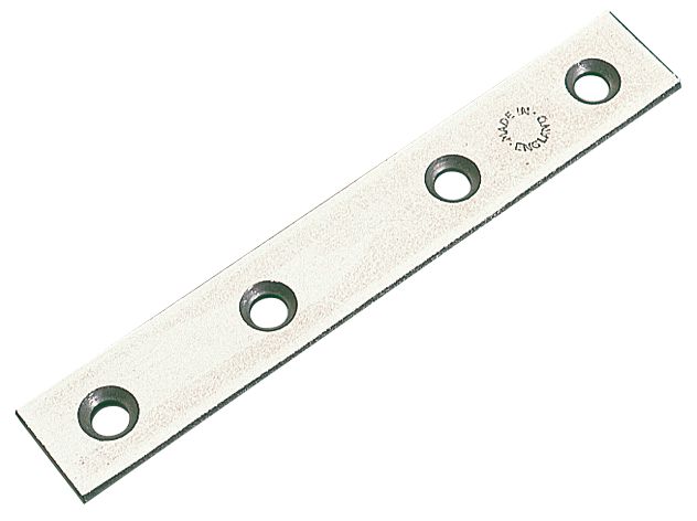 Image of Mending Plates Zinc-Plated 100mm x 16mm x 10 Pack 