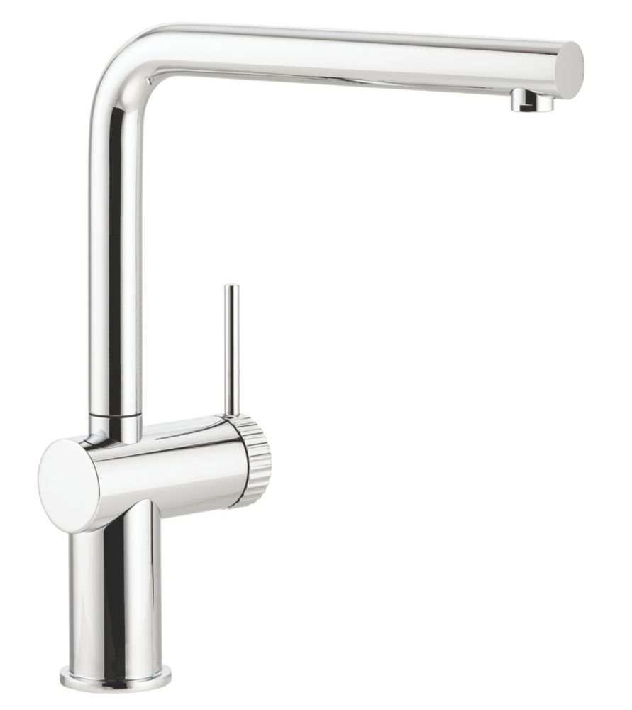 Image of Abode Fraction Mono Mixer Kitchen Tap Chrome 